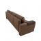 Диван-трансформер «Леон 1», механизм еврокнижка, ППУ, цвет коричневый
