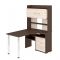 Стол компьютерный «СР 133» с надстройкой, 1010 ? 1300 ? 1750 мм, левый, венге / карамель