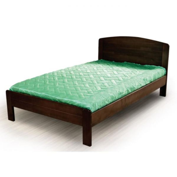 Кровать «Селена», 900х2000, массив сосны, цвет венге