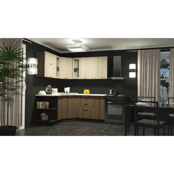 Кухонный гарнитур Татьяна оптима, 1500 х 1800 мм