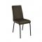 Стул «Кельн 2», каркас металл чёрный, ППУ 40 мм, велюр, цвет коричневый
