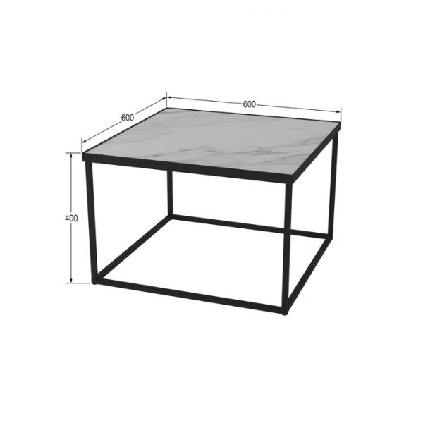Стол журнальный «Сид», 600 ? 600 ? 400 мм, цвет калакатта
