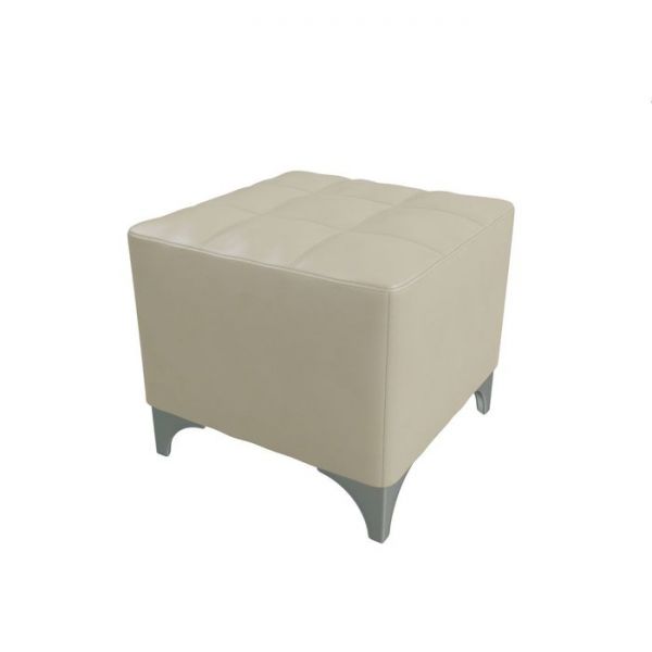 Банкетка ЖОЗЕФИНА 480*480*415 Кож.зам бежевый