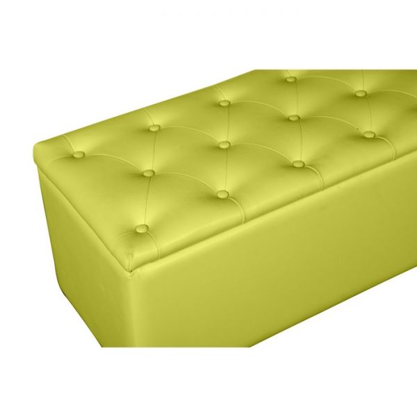 Банкетка Монако-2 1210х420хН430 Экокожа лайм