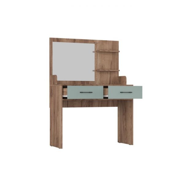 Туалетный стол Соната 1000х420х1380  Дуб Крафт табак/Муссон