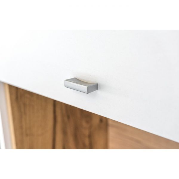 Шкаф навесной Бэль 10.63, 320х270х1204, Дуб крафт золотой/Белый премиум