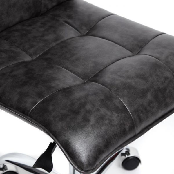 Кресло ZERO экокожа, серый 2 TONE