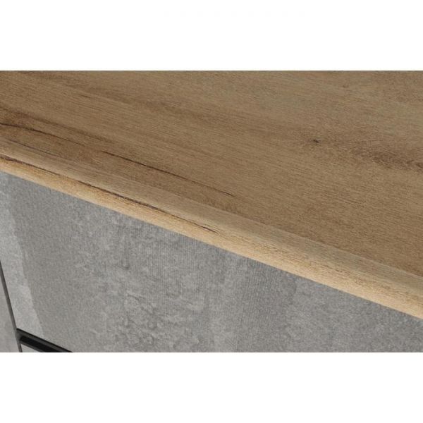 Кухонный гарнитур Адажио макси 1800х600 Дуб золотой,бетон темный/Венге