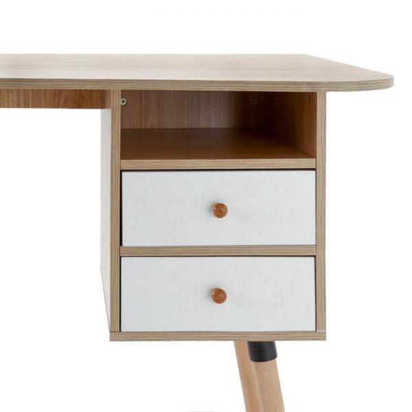 Стол компьютерный "Скандза", 2 выдвижных ящика, 1200x600x730 мм