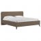 Кровать Миа, 1800х2000, ортопедическое осн+ПМ, Купер 29/ Ореховый коричневый