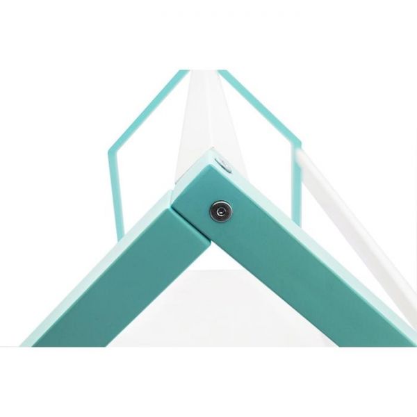 Детская кровать-домик Монтессори Бельмарко Svogen мятно-белый