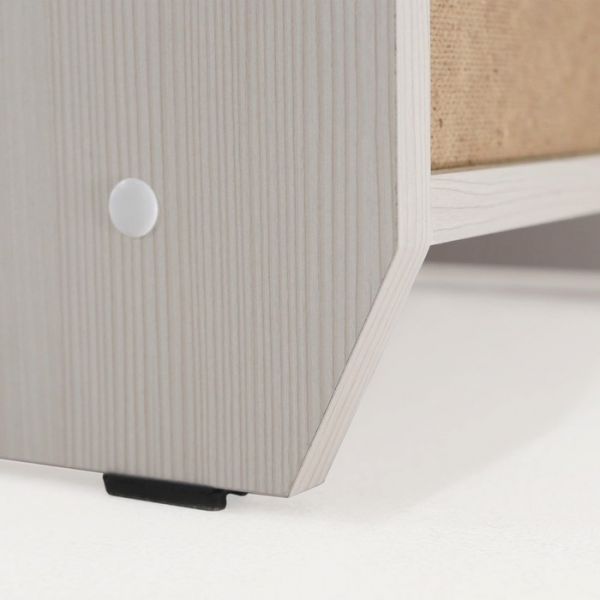 Пенал «Азалия 5.2», левый, 450 ? 545 ? 2164 мм, цвет бодега белая