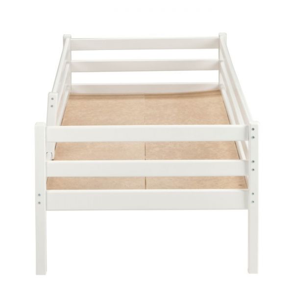 Кровать Сева, спальное место 1600х800, цвет Белый, Массив Берёзы