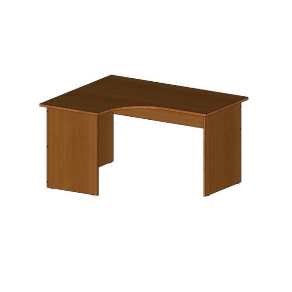 Стол угловой левый СЭЛ14.12.7, 1400х1150/680х750 мм, бук светлый