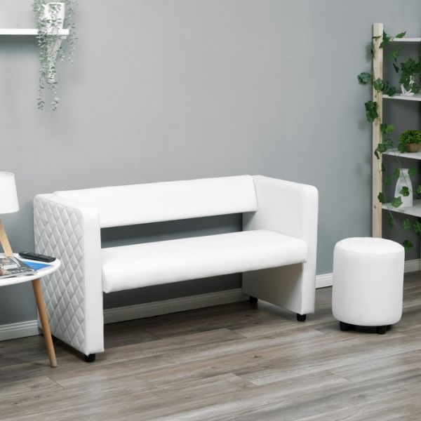 Пуф "Йокки", экокожа черный