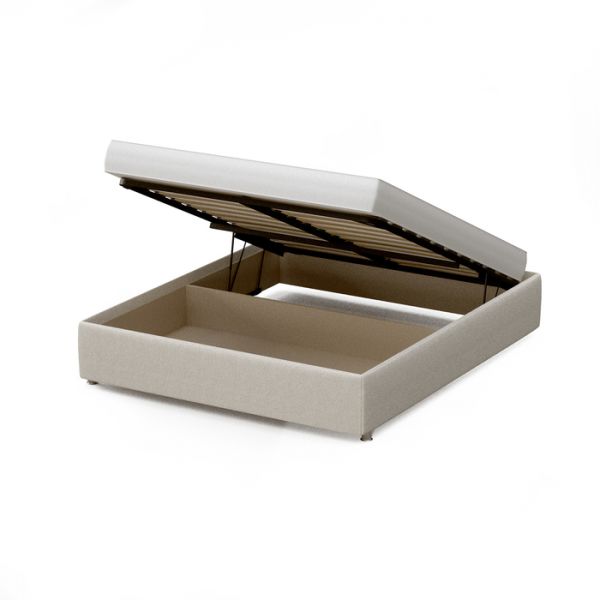 Кровать «Ротонда» с ПМ, 140 ? 200 см, ортопедическое основание, цвет Star Velvet 16 Grey