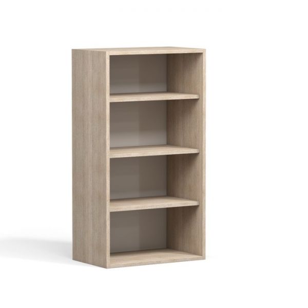 Шкаф навесной Анжелика 500х300х920 Дуб молочный/Ясень