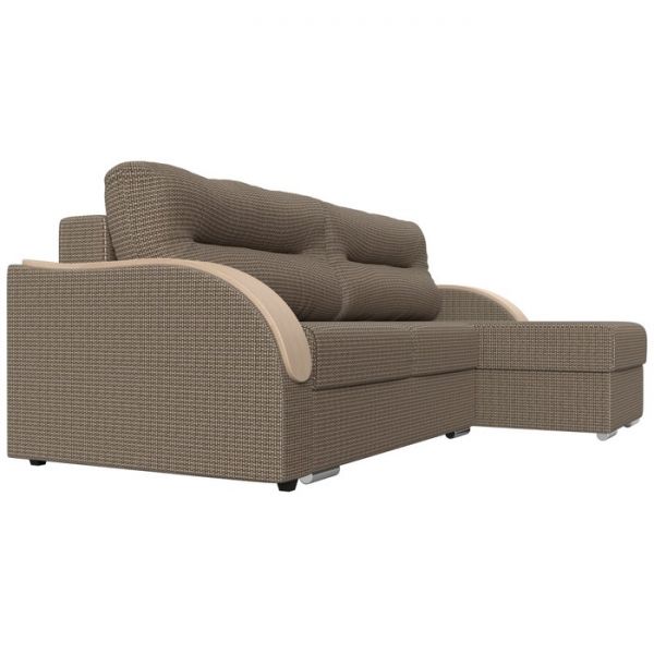 Угловой диван «Дарси», механизм еврокнижка, рогожка, цвет корфу 02