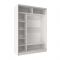 Шкаф-купе «Домашний», 1600 ? 600 ? 2300 мм, ЛДСП, цвет белый
