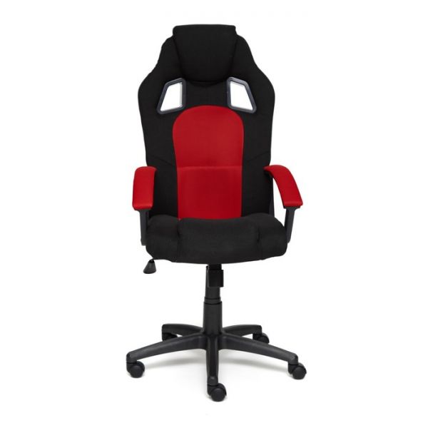 Кресло DRIVER ткань черный/красный 2603/08