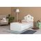 Кровать Алиса с ящиками 11.24, 1938х868х1003, с/м 1900*800, Белый/Ясень ваниль