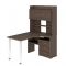 Стол компьютерный «СР 133» с надстройкой, 1010 ? 1300 ? 1750 мм, левый, цвет венге