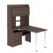 Стол компьютерный «СР 133» с надстройкой, 1010 ? 1300 ? 1750 мм, левый, цвет венге