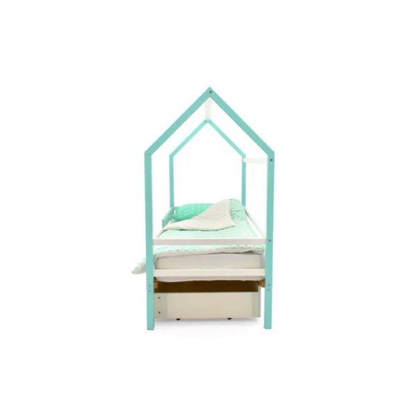 Детская кровать-домик Бельмарко Svogen мятно-белый