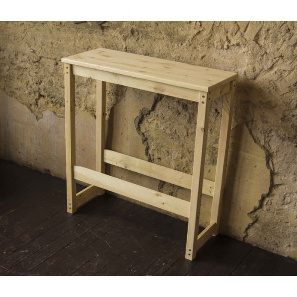 Стол барный «Куба», 1000 ? 400 ? 1000 мм, цвет сосна