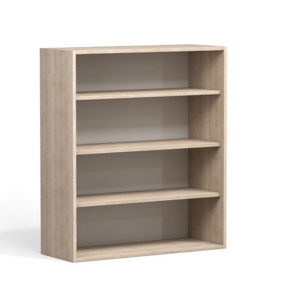 Шкаф навесной Анжелика 800х300х920 Дуб молочный/Ясень