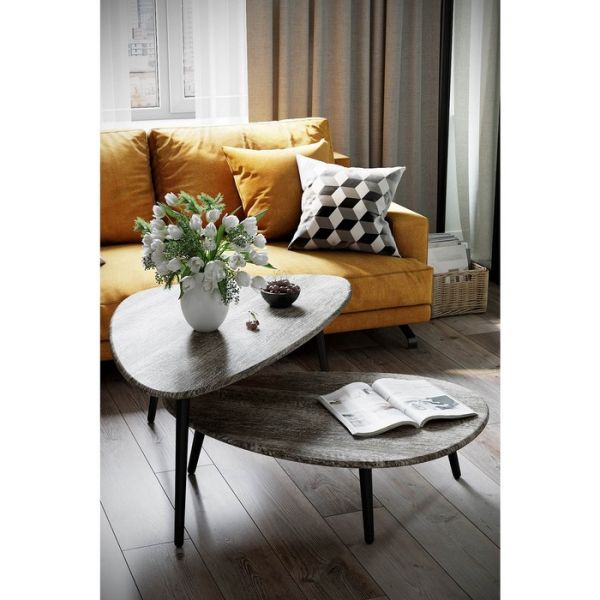 Стол журнальный «Эланд», 1200 ? 700 ? 460 мм, цвет дуб грей