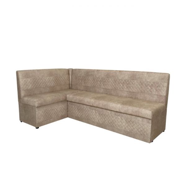 Кухонный уголок «Фантазия», левый угол, цвет эмилия милк