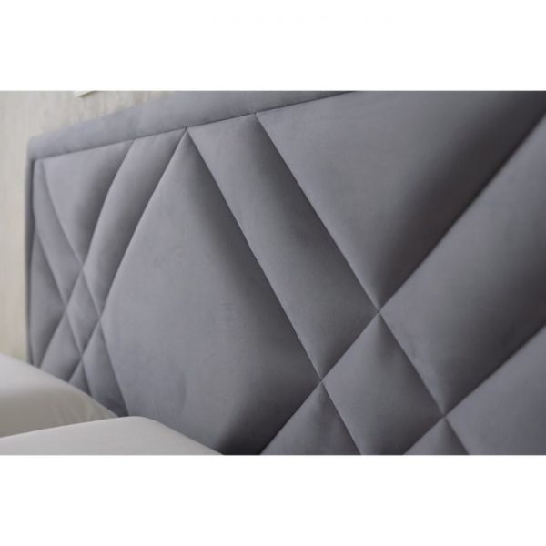 Кровать «Акрополь» с ПМ, 140 ? 200 см, ЭКО ПМ деревянный каркас, 1 ящик, цвет velutto 51