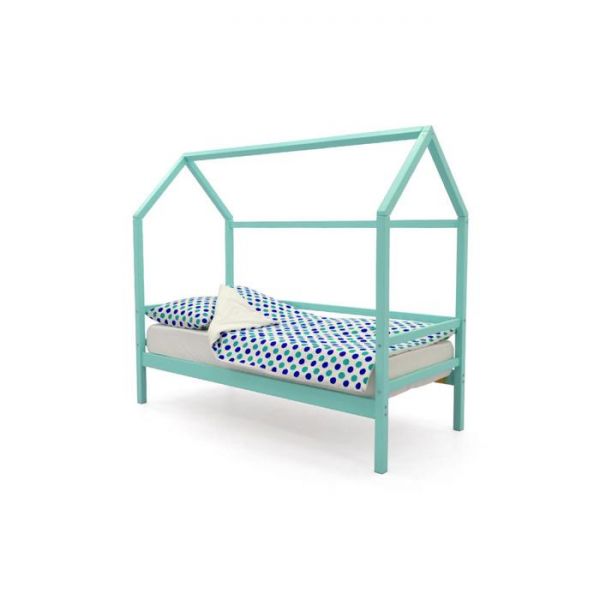 Детская кровать-домик Бельмарко Svogen мятный