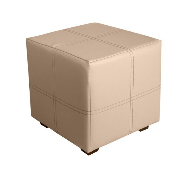 Пуф квадратный Марио 400х400х380 Коричневый