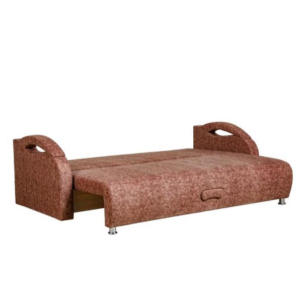 Диван прямой "Юпитер", " тефи коричневый"