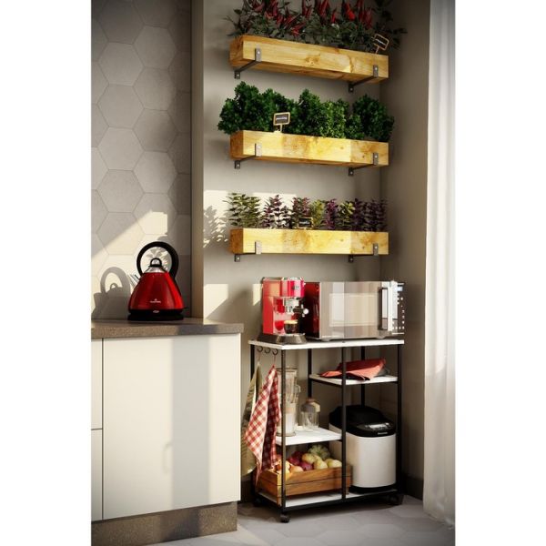 Консоль «Вэстри», 665 ? 350 ? 790 мм, МДФ, цвет дуб американский