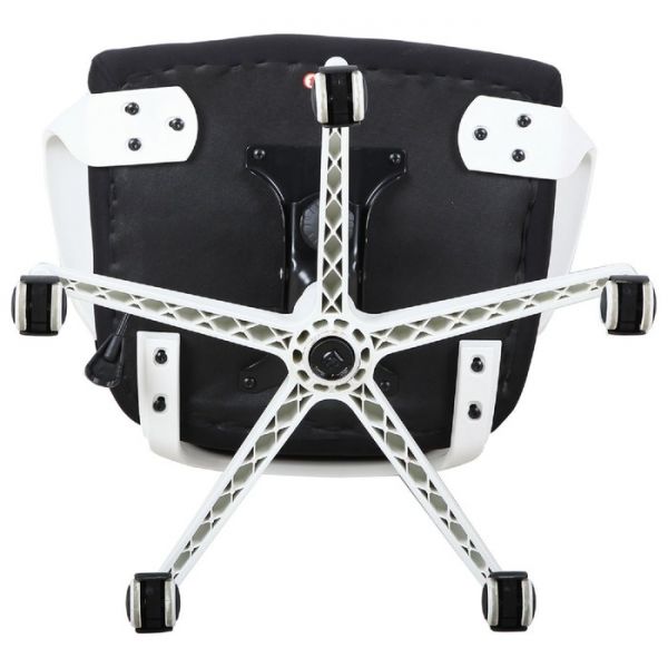 Кресло офисное BRABIX PREMIUM "Prime EX-515", пластик белый, ткань, черное