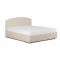 Кровать «Пальмира» без ПМ, 1600х2000 встроенное основание, экокожа, цвет бежевый