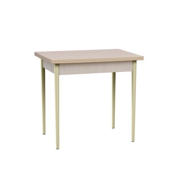 Стол поворотно-откидной «Пируэт», 800(1200) ? 600 ? 750 мм, опора редуцированная, цвет венге