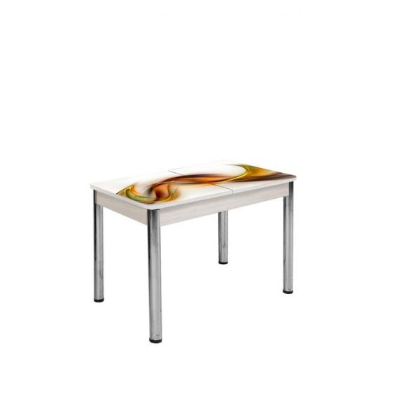 Стол раздвижной «Триумф», 1000(1350) ? 700 ? 750 мм, опоры хром, цвет венге / 400321657