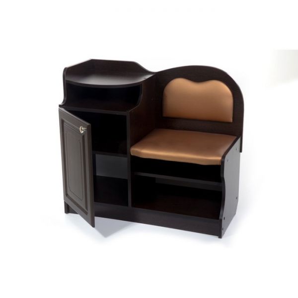 Банкетка №1, 900х430х920, Венге/Коричневый(109)