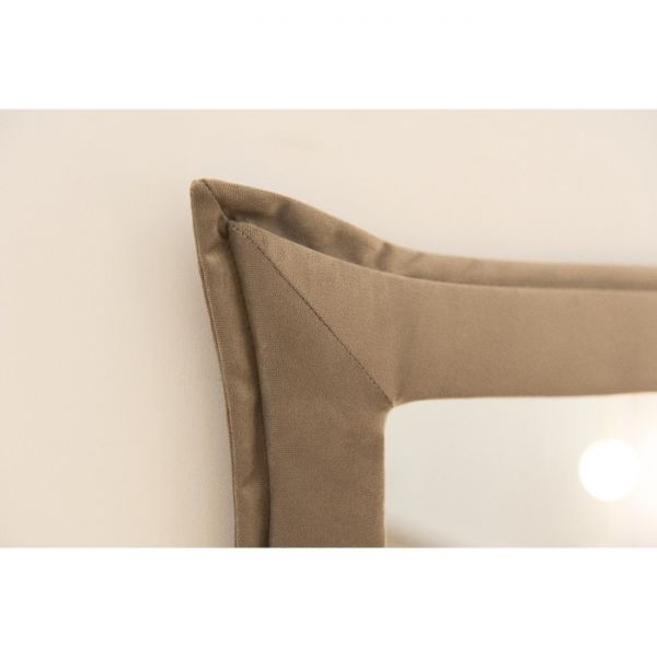 Зеркало квадратное «Олимпия», велюр, цвет velutto 05