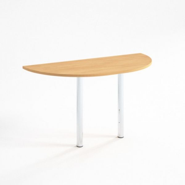 Брифинг-приставка П7.6, 1200 ? 600 ? 750 мм, белый шагр