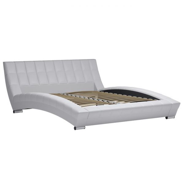 Кровать Оливия, 1600х2000, ортопедическое основание, Марика/Белый