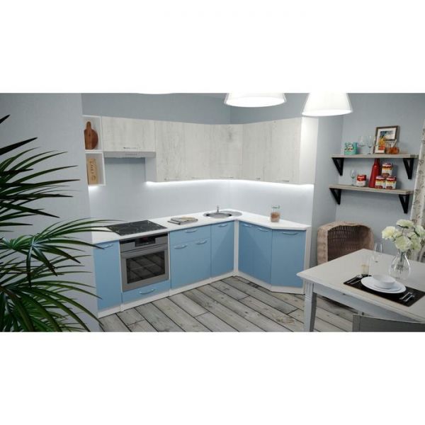 Кухонный гарнитур Мария прайм 5 2300*1500 мм