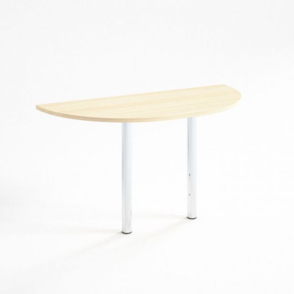 Брифинг-приставка П7.6, 1200 ? 600 ? 750 мм, белый шагр