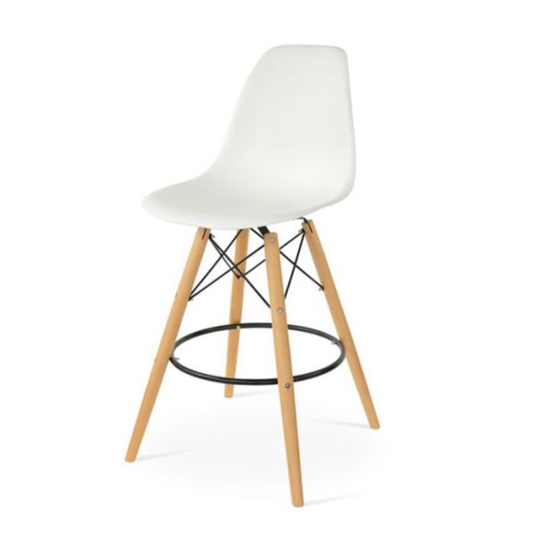 Стул барный ВISTRO белый