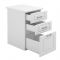 Шкаф напольный с 3мя ящиками ШНЯ(3) 400 Прованс, 400х600х850, МДФ Белый/Белый