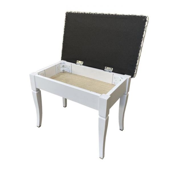 Банкетка «Прованс», 535 ? 335 ? 450 мм, цвет итали 0114 / белый